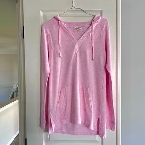 Lilly Pulitzer Pink Hooded Pullover Sweater
